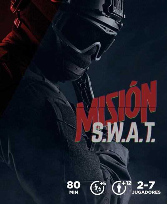 Escape room mision swat barcelona