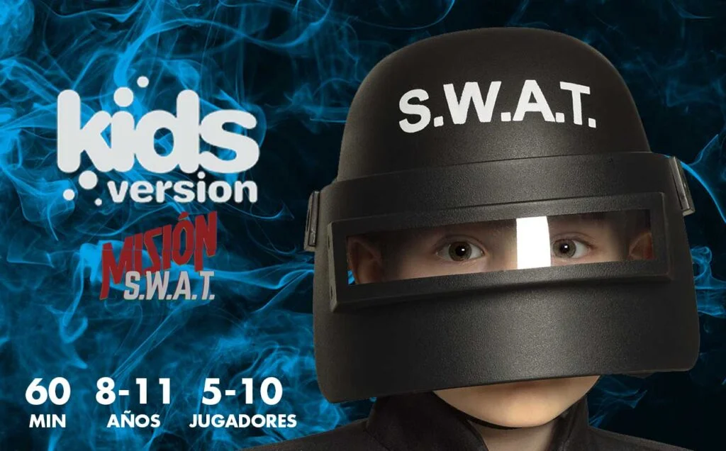 Misión SWAT Kids, escape room infantil