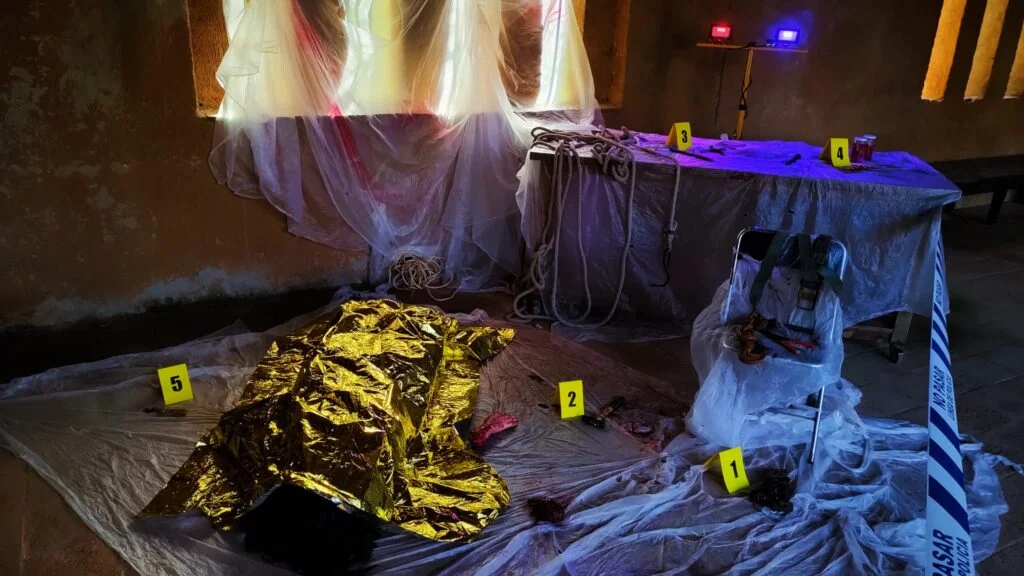Montaje de escape room para un evento de empresa