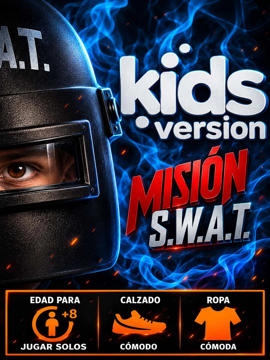 SWAT Kids en Open Mind Room Escape