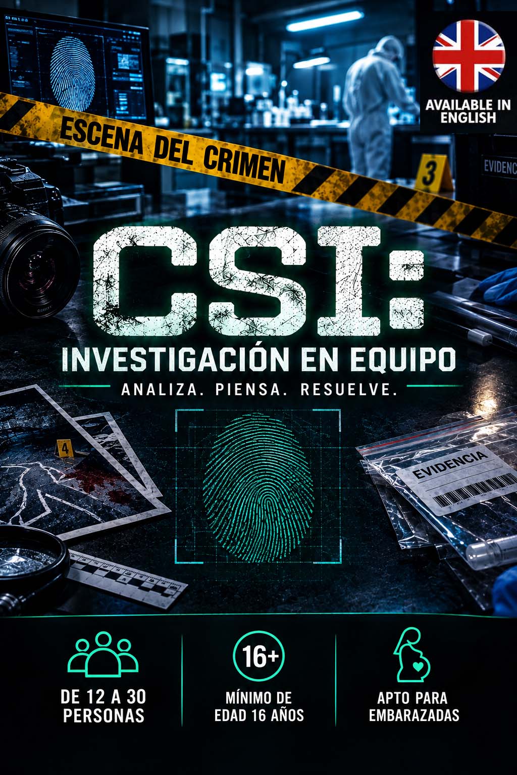 escape-room-CSI Escape room investigación grupos grandes
