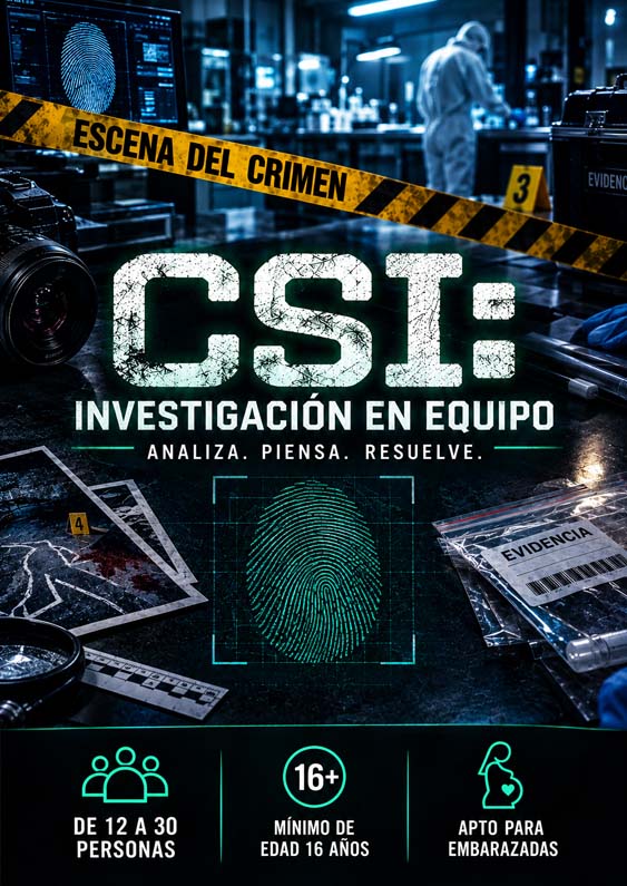 CSI: INVESTIGACIÓN EN EQUIPO