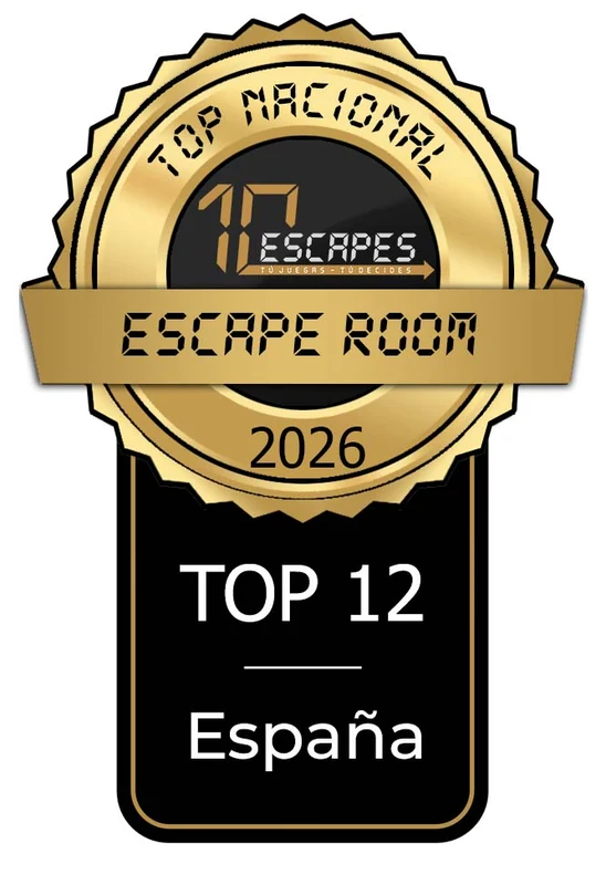 11S: TOP 12 · España. 10Escapes · Escape Room · 2026