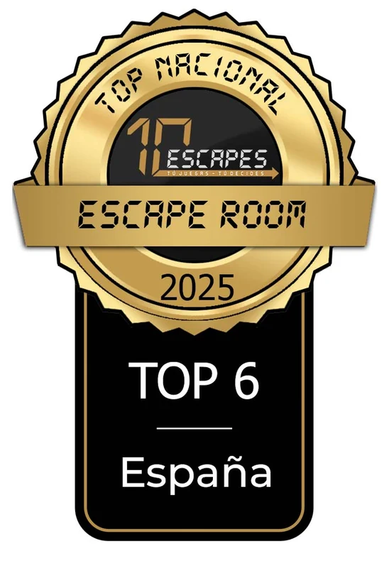 11S: TOP 6 · España. 10Escapes · Escape Room · 2025