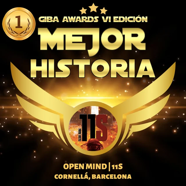 11S: 1.er puesto · Mejor historia. Giba Awards · VI edición