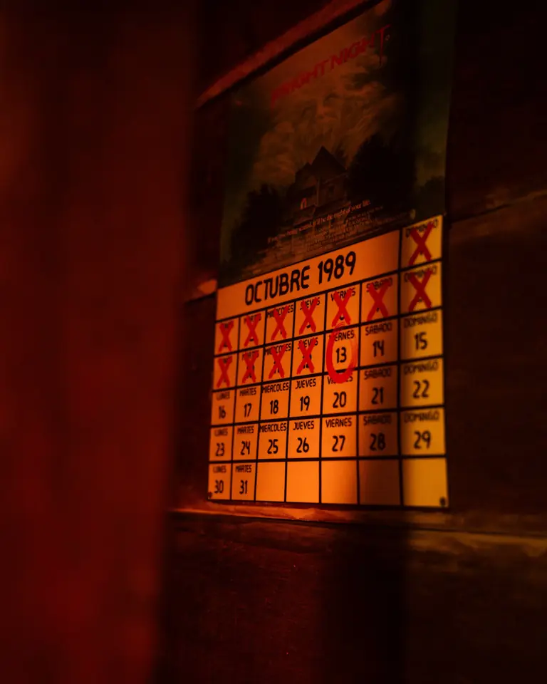 Calendario de octubre de 1987 en Slasher Party