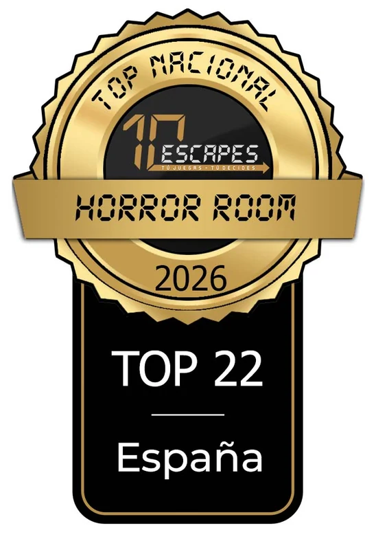 Slasher Party: TOP 22 · España. 10Escapes · Horror Room · 2026