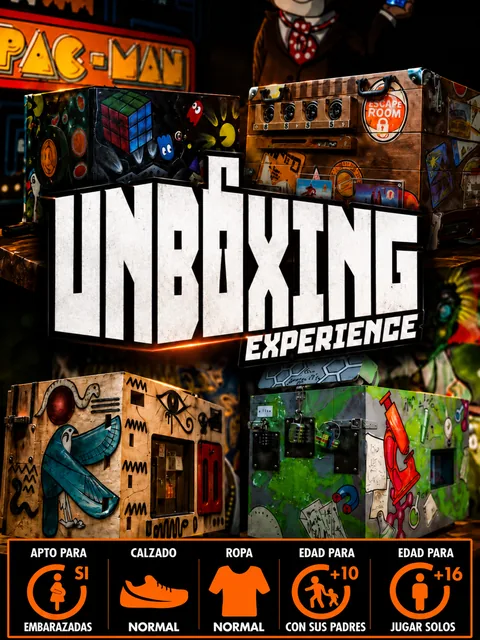 Unboxing Experience, hall escape de Open Mind en Cornellà